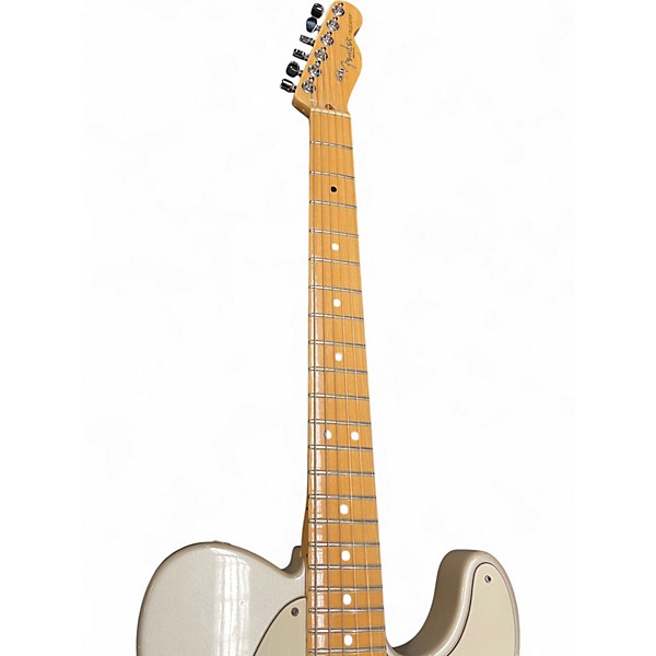 Used Fender American Standard Telecaster Silver Solid Body Electric Guitar