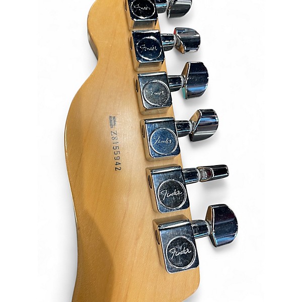 Used Fender American Standard Telecaster Silver Solid Body Electric Guitar