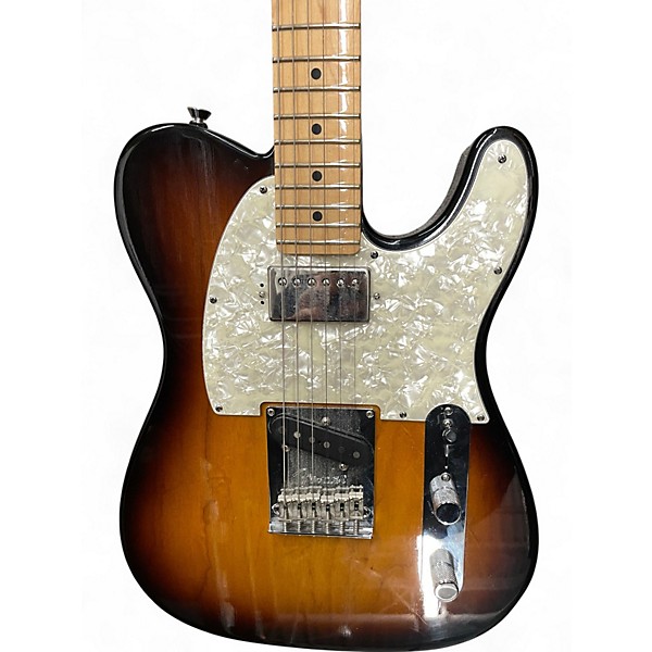 Used Fender American Deluxe Telecaster 2 Tone Sunburst Solid Body Electric Guitar