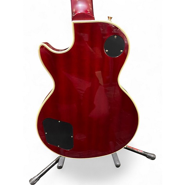 Used Epiphone Prophecy Les Paul Custom Plus 2 Tone Sunburst Solid Body Electric Guitar