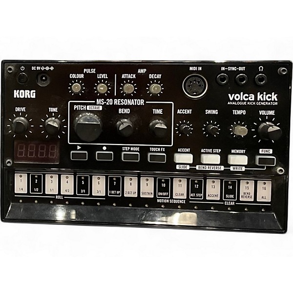Used KORG VOLCA KICK Synthesizer