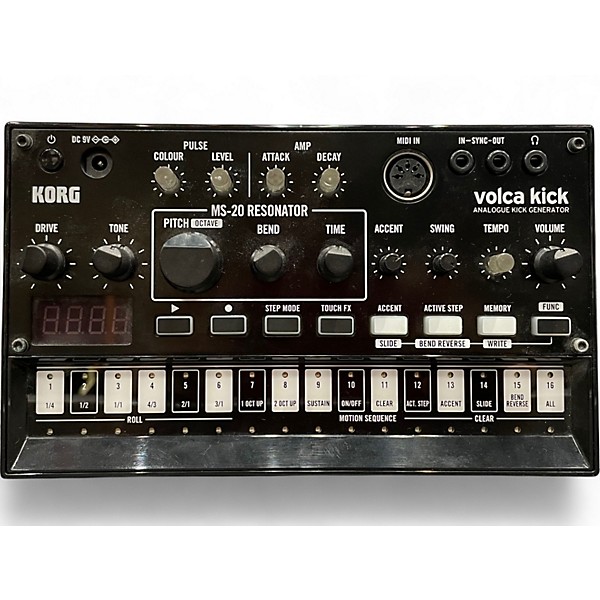 Used KORG VOLCA KICK Synthesizer