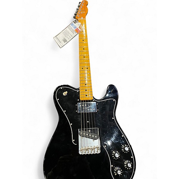 Used Fender AMERICAN VINTAGE II 1977 TELECASTER Black Solid Body Electric Guitar