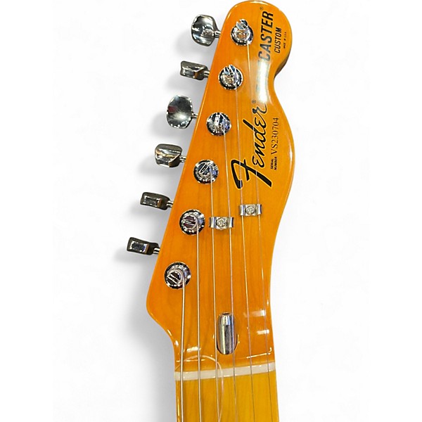 Used Fender AMERICAN VINTAGE II 1977 TELECASTER Black Solid Body Electric Guitar