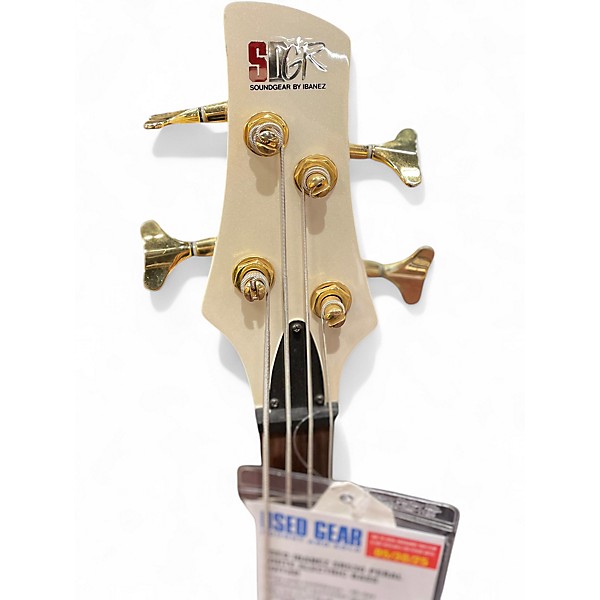 Used Ibanez SR530 PERAL WHITE Electric Bass Guitar