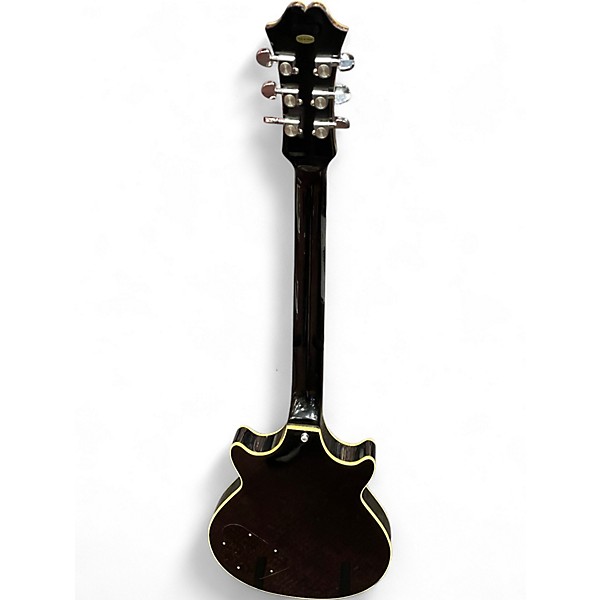 Used Epiphone Genesis Deluxe Pro Black Solid Body Electric Guitar