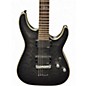 Used Schecter Guitar Research C1 Platinum trans black Solid Body Electric Guitar