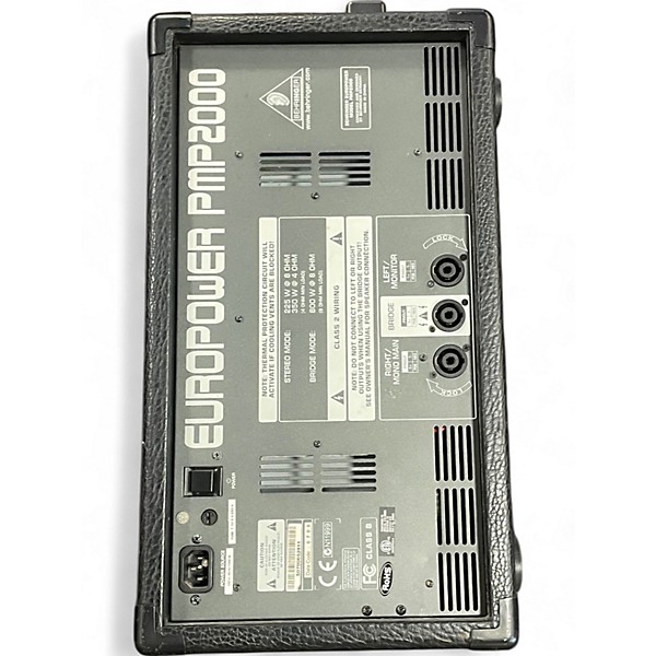 Used Behringer Europower PMP2000 Powered Mixer | Guitar Center