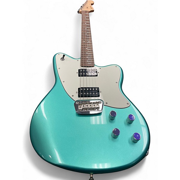 Used Squier PARANORMAL TORONADO Mystic Sea Foam Green Solid Body Electric Guitar