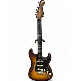 Used Fender Suona Stratocaster violin burst Hollow Body Electric Guitar
