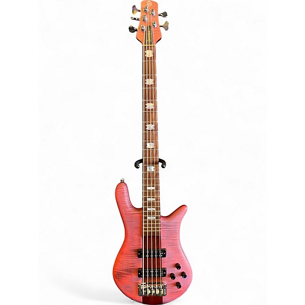 Used Spector  Euro 5 RST sundown glow Electric Bass Guitar