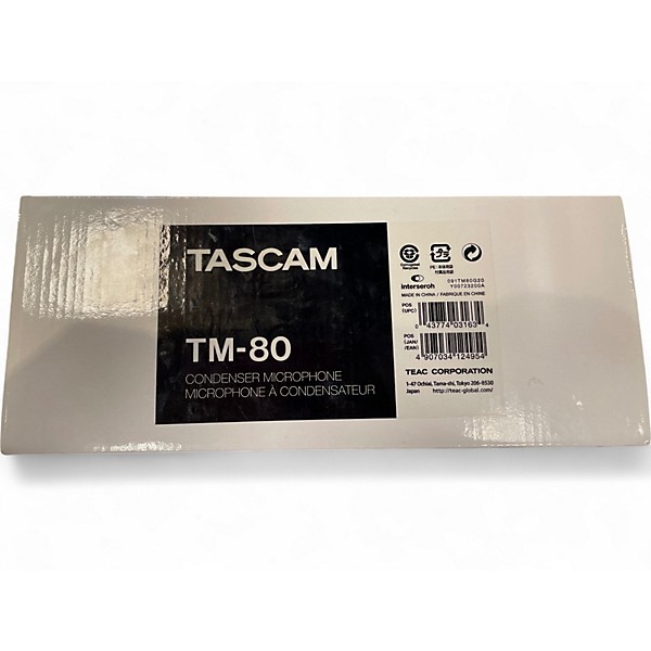 Used TASCAM TM-80 Condenser Microphone