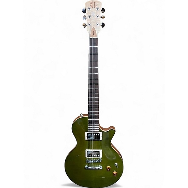 Used CMG Guitars ASHLEE GAITHIER GREEN Solid Body Electric Guitar