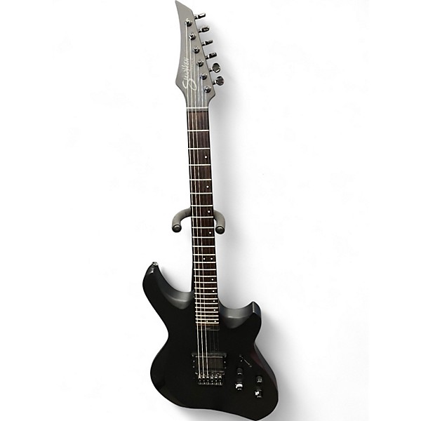 Used Line 6 Shuriken Variax Satin Black Solid Body Electric Guitar
