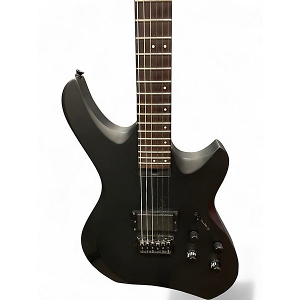 Used Line 6 Shuriken Variax Satin Black Solid Body Electric Guitar