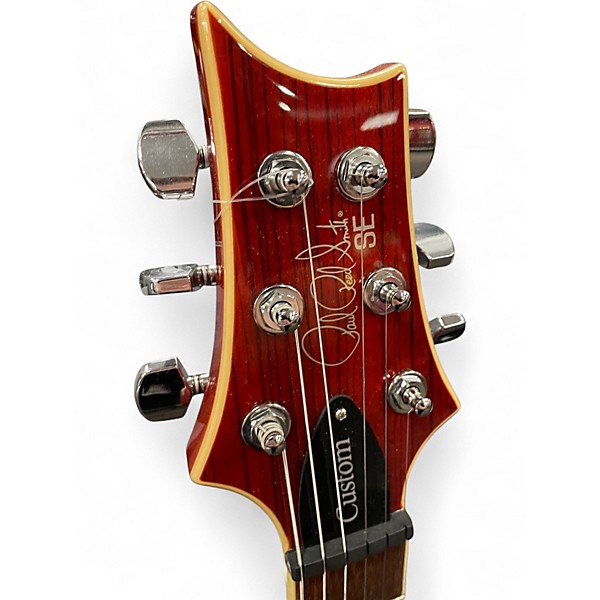 Used PRS SE Custom 24 Sunburst Solid Body Electric Guitar