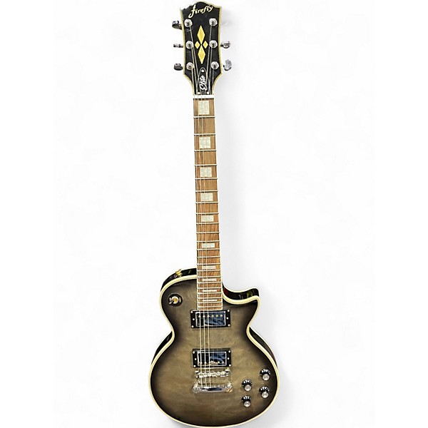 Used Firefly FFLPS Elite Silverburst Solid Body Electric Guitar