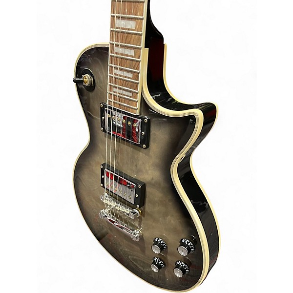 Used Firefly FFLPS Elite Silverburst Solid Body Electric Guitar