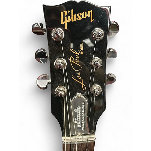 Used 2016 Gibson les paul studio high performance Ebony Solid Body Electric Guitar