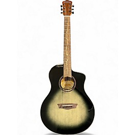 Used 2024 Washburn BTS9VCECH-D CHARCOAL BURST Acoustic Electric Guitar