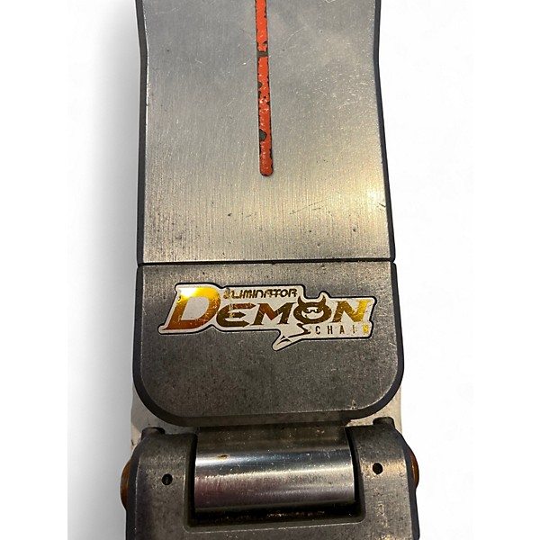 Used Pearl ELIMINATOR DEMON CHAIN DRIVE DOUBLE BASS DRUM Double Bass Drum Pedal