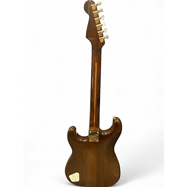 Vintage 1980s Fender 1980s  Stratocaster BROWN Solid Body Electric Guitar