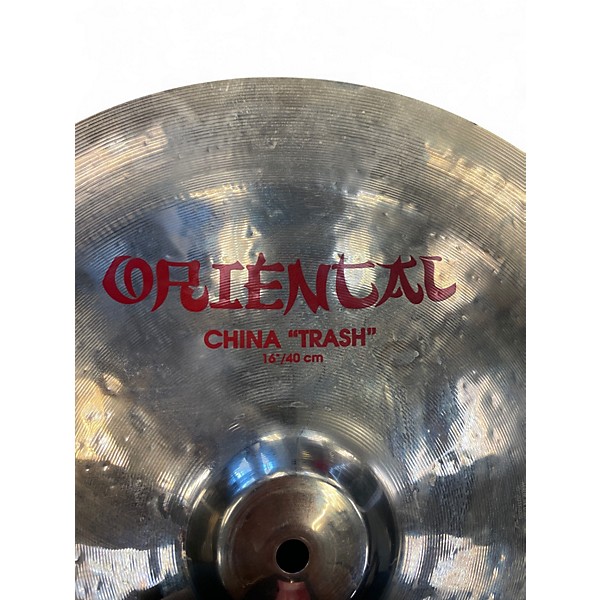 Used Zildjian 16in Oriental China Trash Cymbal