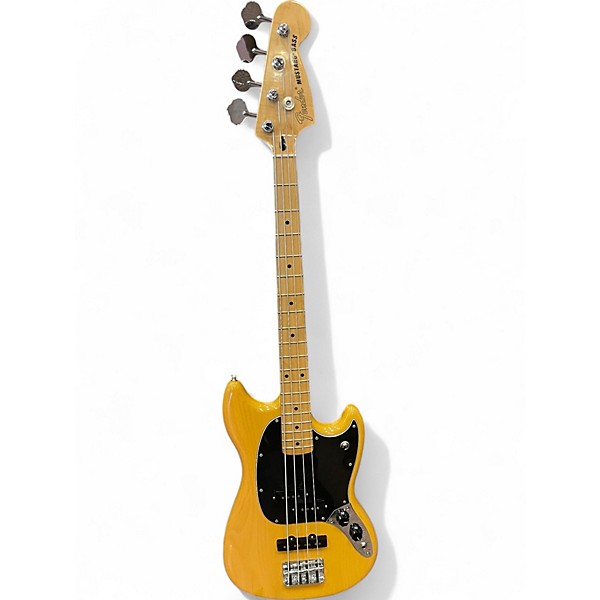 Used Fender MUSTANG BASS Vintage Natural Electric Bass Guitar,New Products : American Fashion Style Bags On Sale