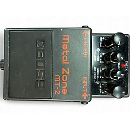 Used BOSS MT2 Metal Zone Distortion Effect Pedal