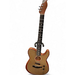 Used Fender American Acoustasonic Telecaster SONIC GRAY Acoustic Electric Guitar