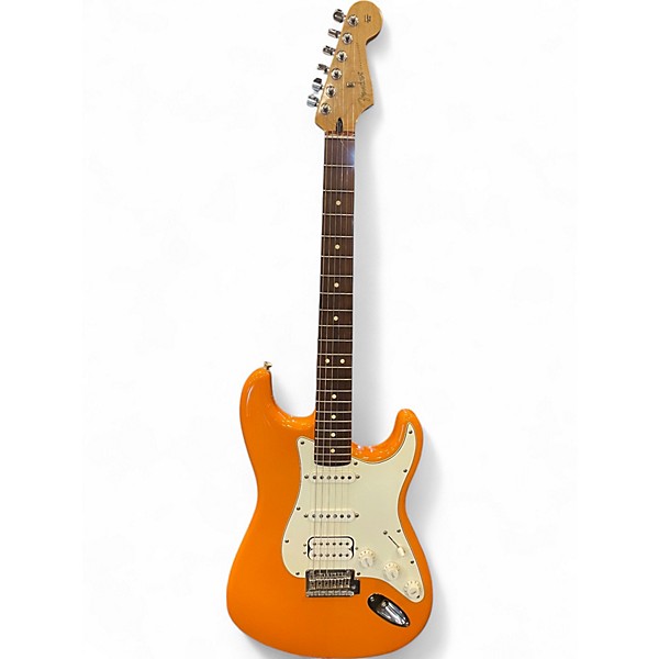 Used 2019 Fender Player Stratocaster HSS Orange Solid Body Electric Guitar