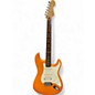 Used 2019 Fender Player Stratocaster HSS Orange Solid Body Electric Guitar thumbnail