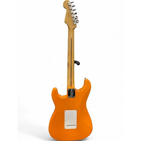 Used 2019 Fender Player Stratocaster HSS Orange Solid Body Electric Guitar