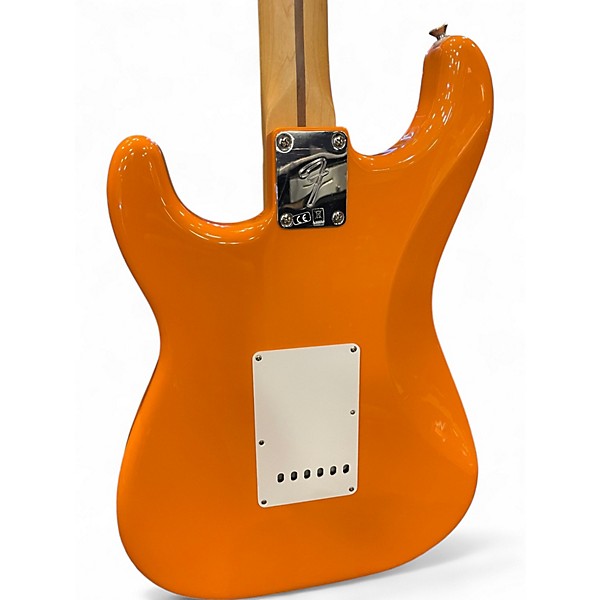 Used 2019 Fender Player Stratocaster HSS Orange Solid Body Electric Guitar
