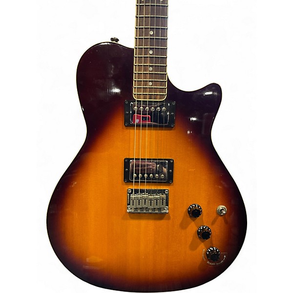 Used Ovation VXT 2 Color Sunburst Solid Body Electric Guitar
