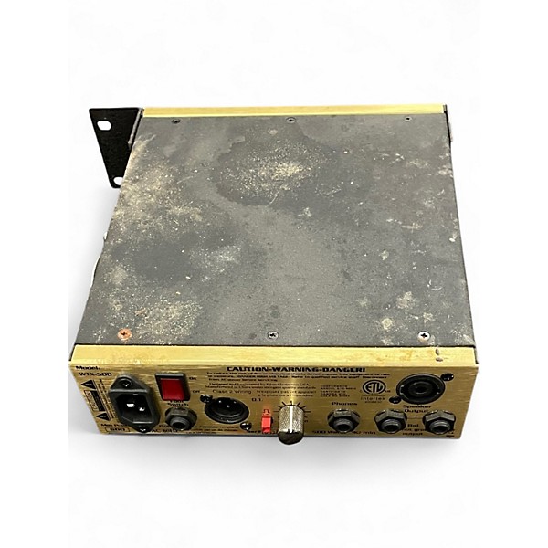 Used Eden WTX-500 Bass Amp Head