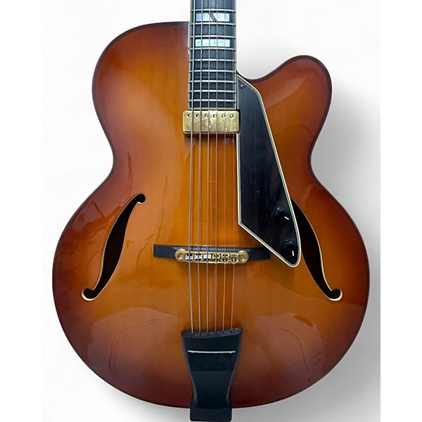 Used D'Aquisto NEW YORKER VIOLIN SUNBURST Hollow Body Electric Guitar
