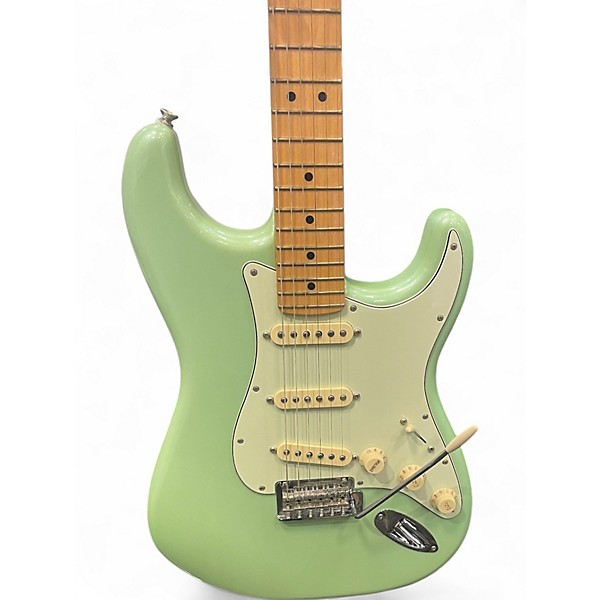 Used 2024 Fender Player Stratocaster Seafoam Green Solid Body Electric Guitar
