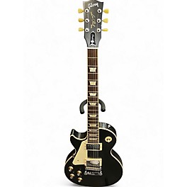 Used 2012 Gibson Les Paul Traditional 1960S Neck Left Handed Satin Black Electric Guitar