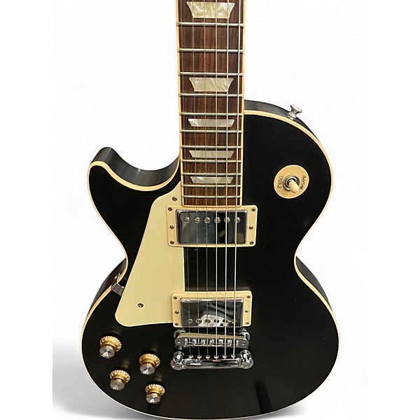 Used 2012 Gibson Les Paul Traditional 1960S Neck Left Handed Satin Black Electric Guitar