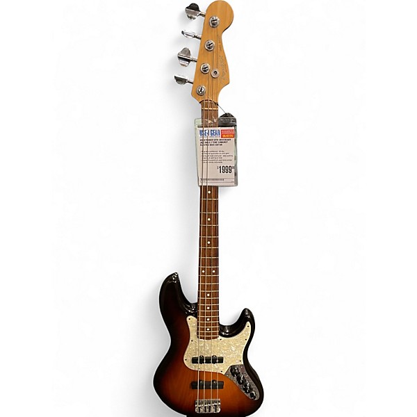 Used Fender 50TH ANIVERSARY JAZZ BASS 2 Tone Sunburst Electric Bass Guitar