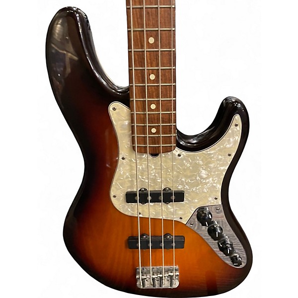Used Fender 50TH ANIVERSARY JAZZ BASS 2 Tone Sunburst Electric Bass Guitar