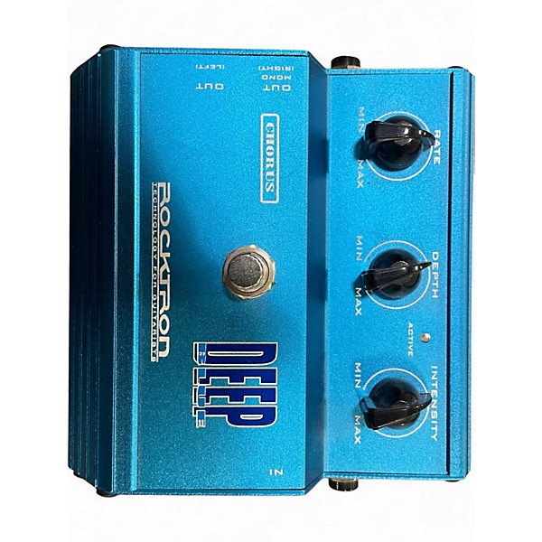 Used Rocktron deep blue Effect Pedal