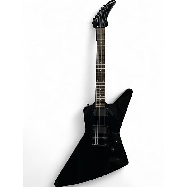Used Epiphone Korina Flying V Black Electric Bass Guitar