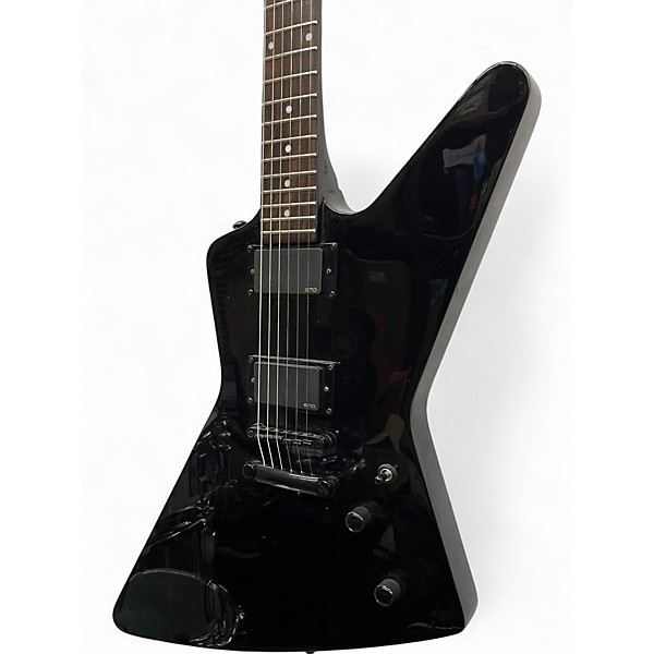 Used Epiphone Korina Flying V Black Electric Bass Guitar