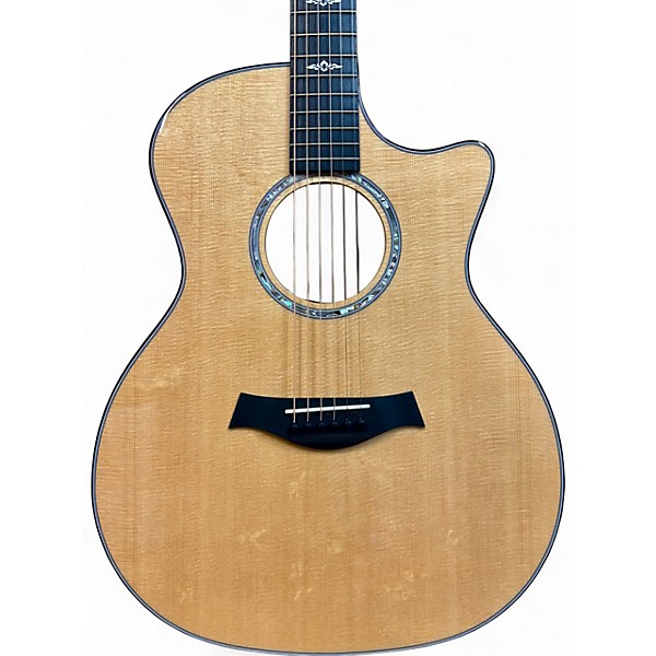 Used 2024 Taylor 414CE Select Natural Acoustic Electric Guitar