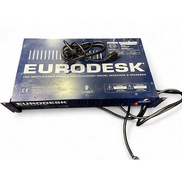 Used Behringer EURODESK MX3282A Powered Mixer