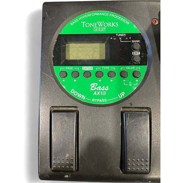 Used KORG AX1B Tone Works Bass Effect Pedal