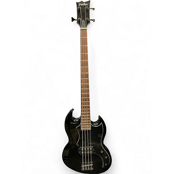 Used Grass Roots G-VP-46B Viper Black Electric Bass Guitar