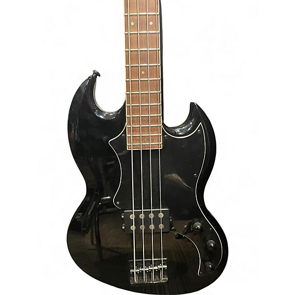 ベース GrassRoots G-VP-46B VIPER BASS Used Grass Roots G-VP-46B Viper Black Electric Bass Guitar